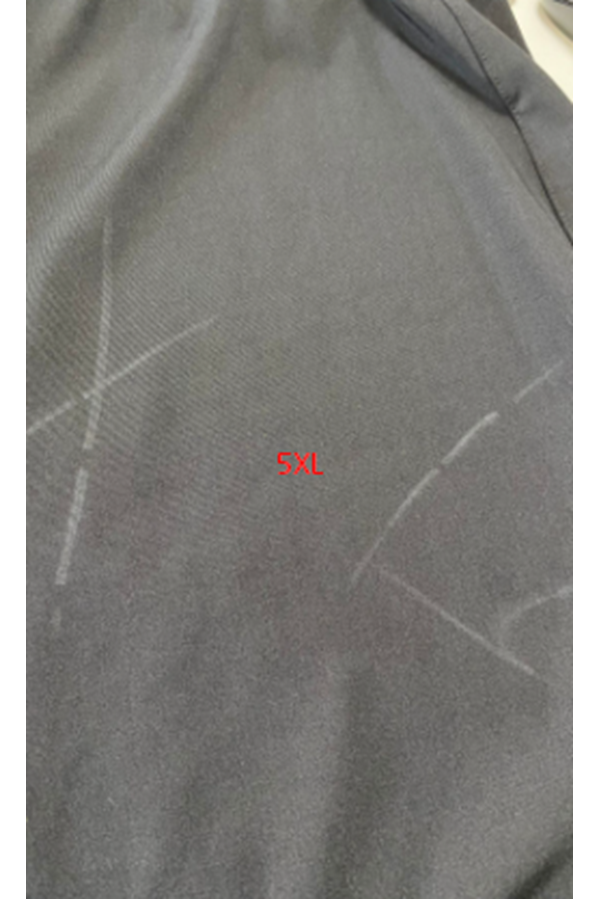 D-1733 Büyük Beden  Tesettür Defolu Mayo-Pantolon - Siyah