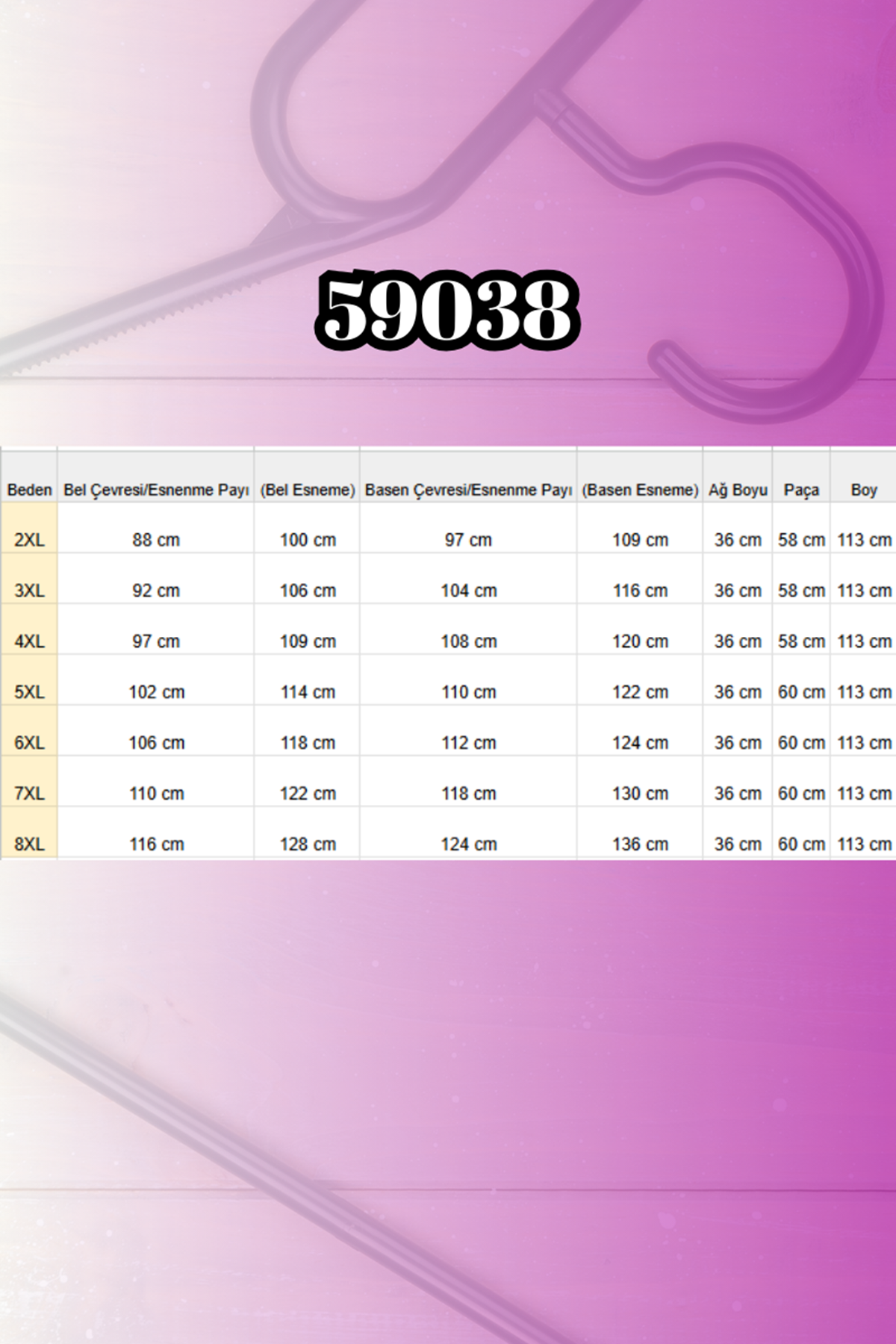 59038 Büyük Beden İspanyol  Paça Taş Baskı Detaylı Kot Pantolon - Lacivert