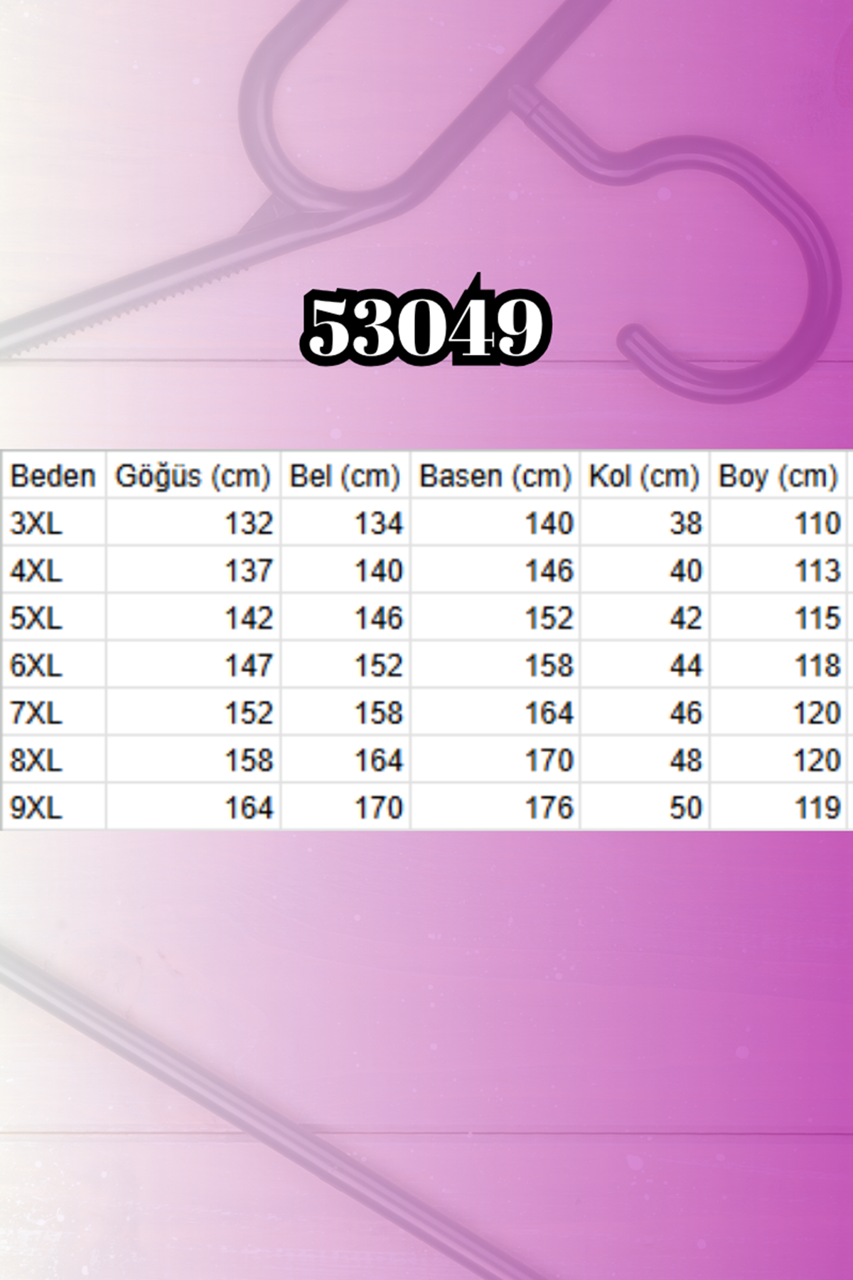 53049 Büyük Beden Keçe Kalın Manşetli Kaban - Taba