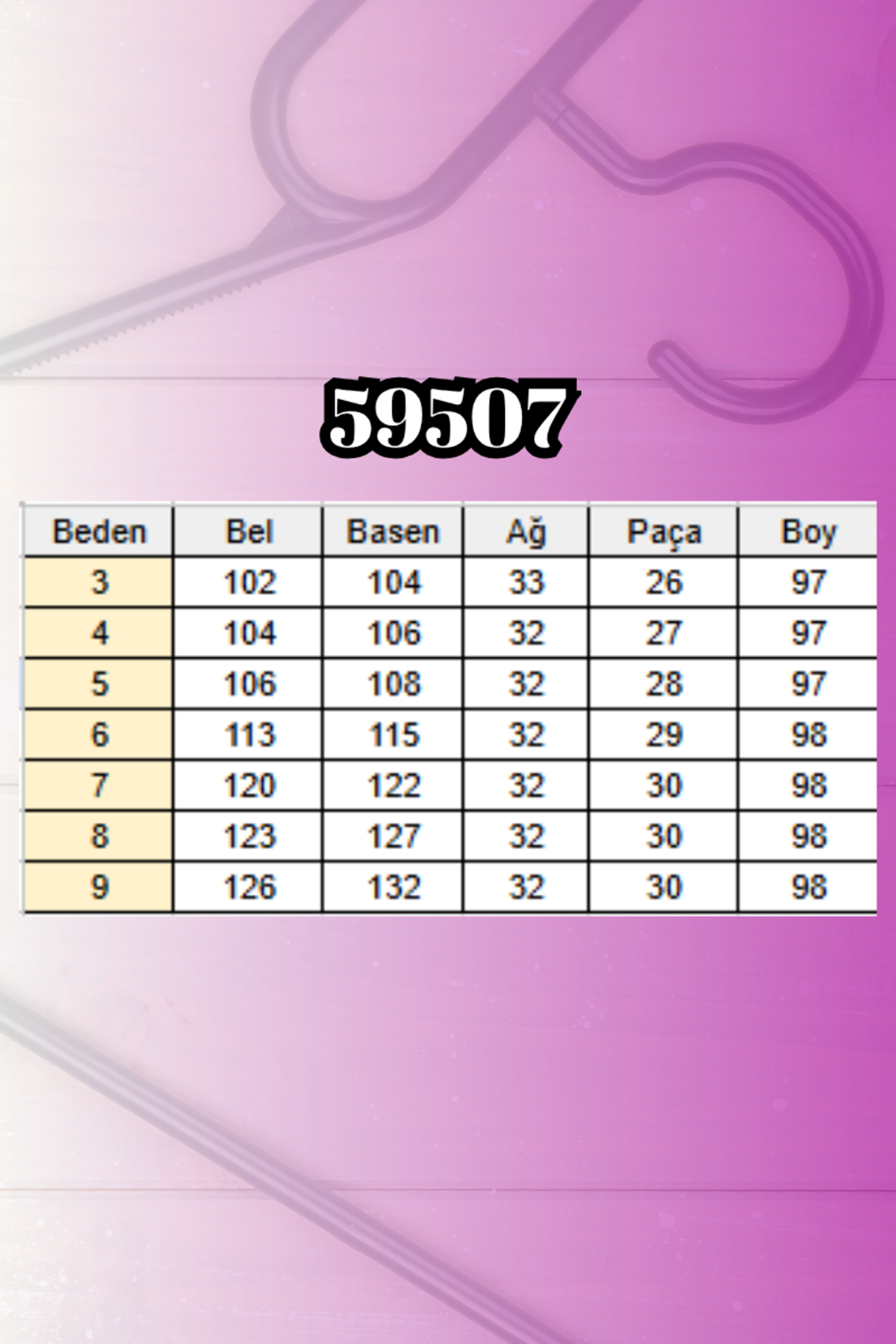 59507 Büyük Beden Önü Yırtmaçlı İçi Şardonlu Tayt - Mor
