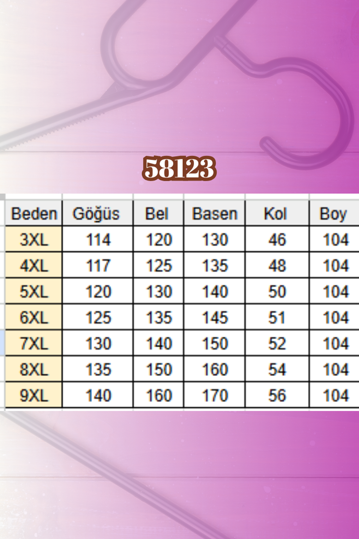 58123 Büyük Beden Önü Taş Detaylı Kot Düğmeli Tunik - Petekli