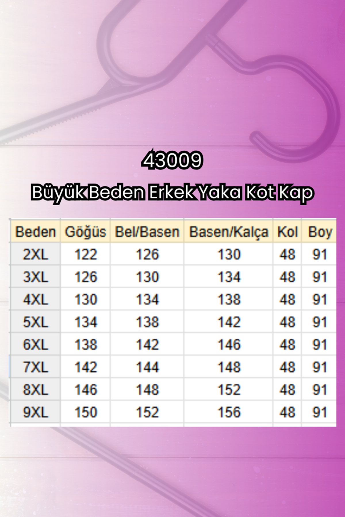 43009 Büyük Beden Erkek Yaka Kot Kap - Gri