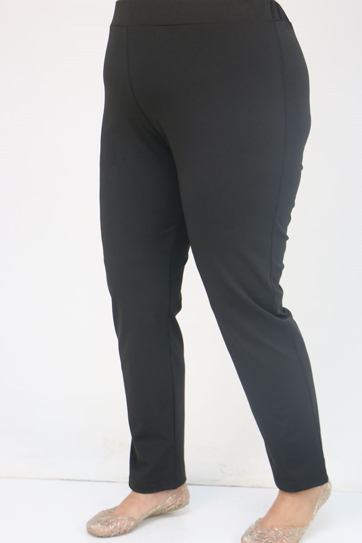 1732 Büyük Beden Balıkçı Yaka Fermuarlı Mayo - Damla Desen Saks