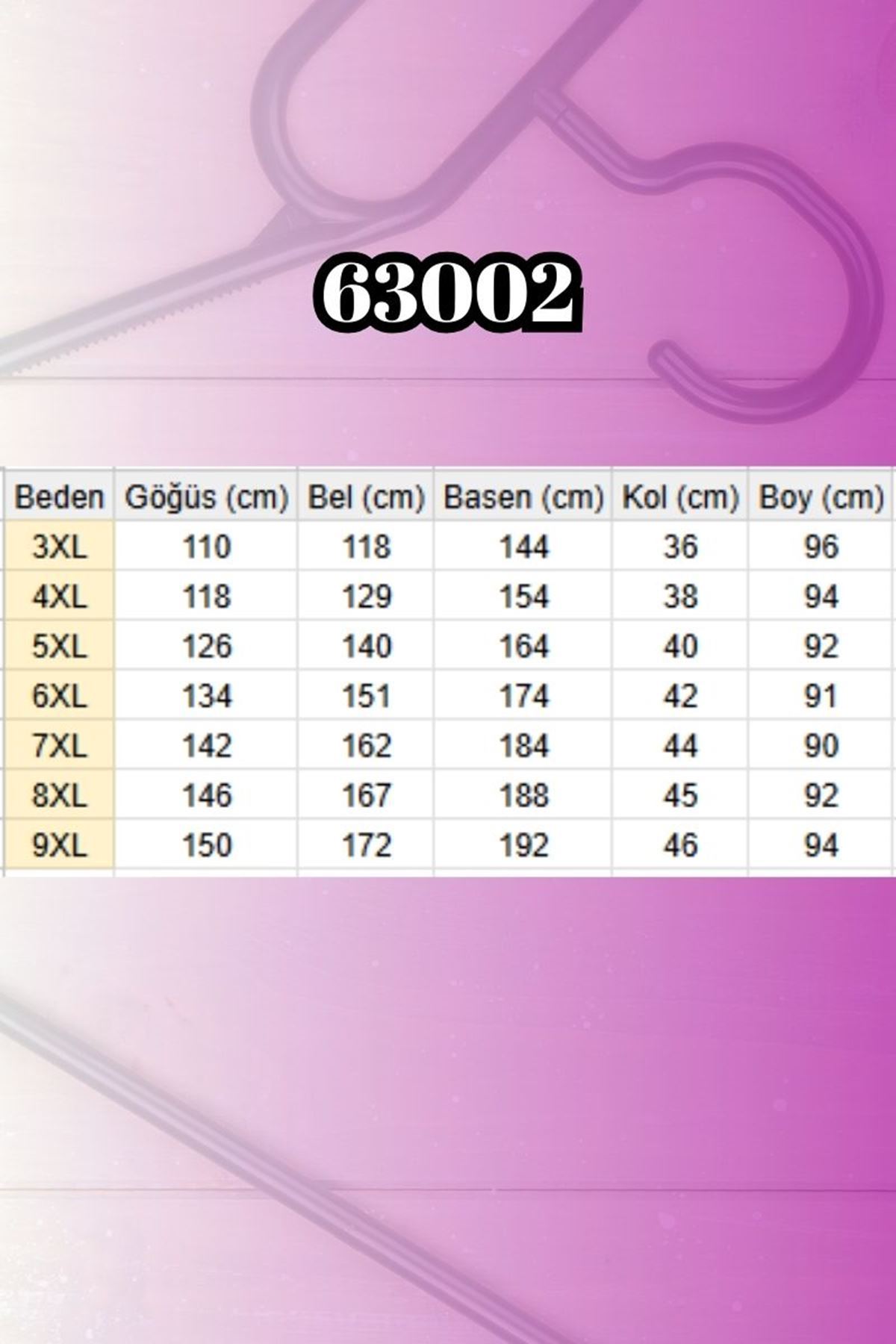 63002 Büyük Beden Fermuarlı Penye Ceket - Kahve