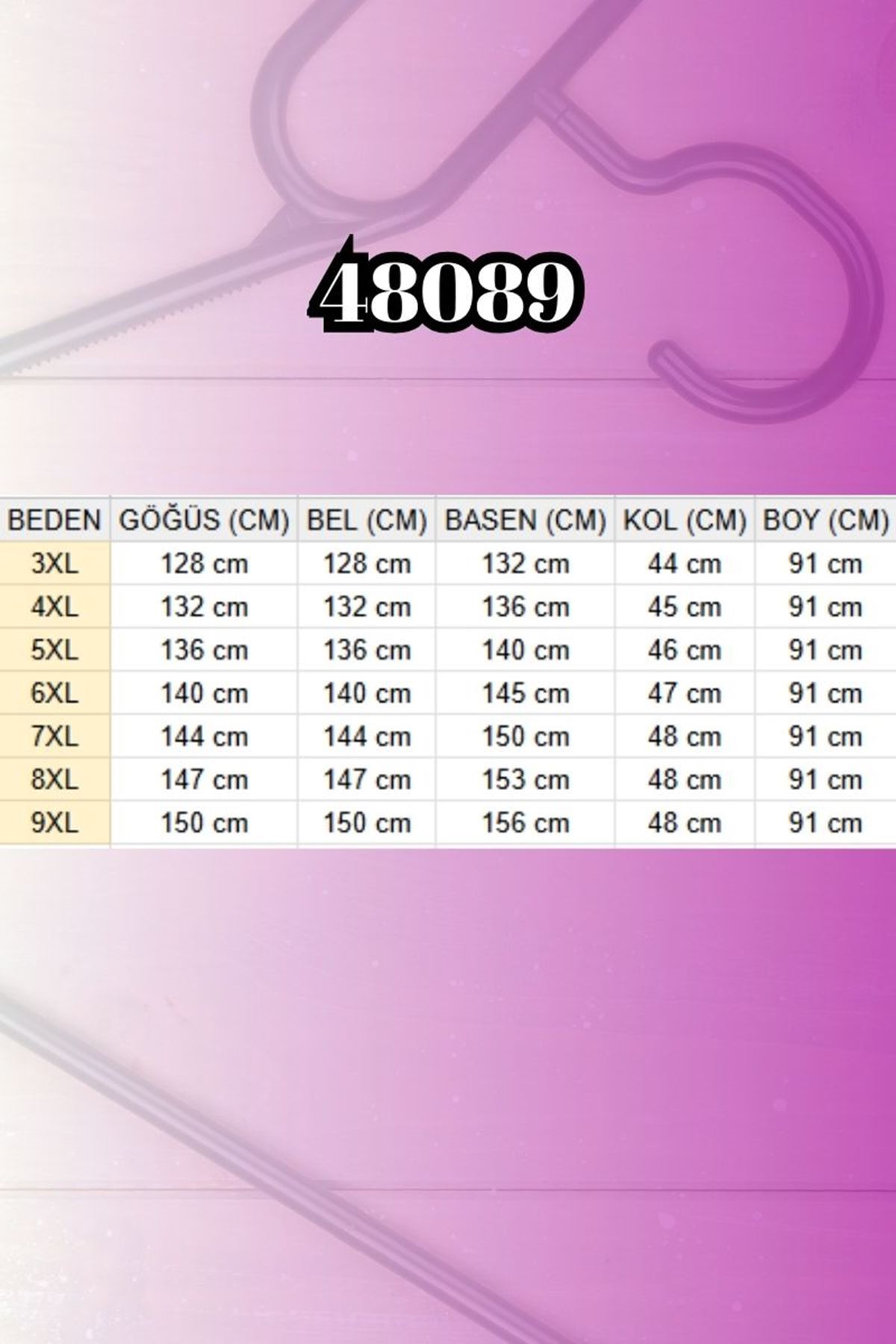 48089 Büyük Beden Beyoğlu Taşlı Modal Tunik - İndigo