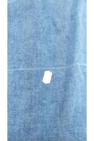 D-45011-1  Büyük Beden Fermuarlı Kot Etek - Mavi