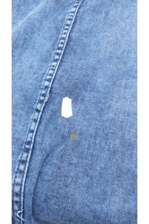 D-45011-1  Büyük Beden Fermuarlı Kot Etek - Mavi