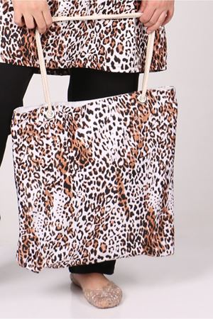 101 Plaj Çantası - Leopar