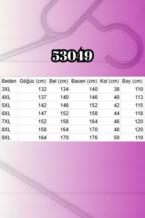 53049 Büyük Beden Keçe Kalın Manşetli Kaban - Mor