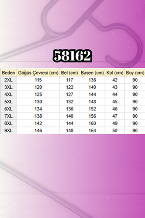 58162 Büyük Beden Garnili Modal Tunik - Siyah