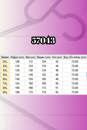57043 Büyük Beden Yanı Yırtmaçlı Modal Pantolonlu Takım - Vizon