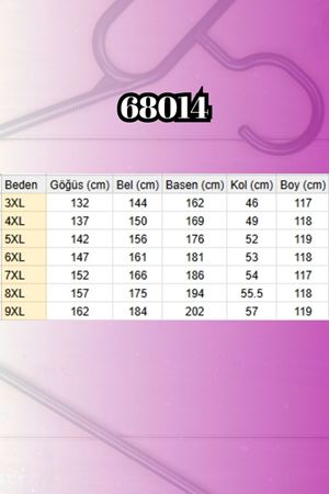 68014 Büyük Beden Hakimyaka Çift Düğmeli Mango Tunik - Desenli Taş