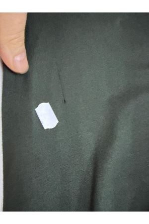 D-67014 Büyük Beden Parçalı Yakalı Fermuarlı Pantolonlu Penye Takım - Haki