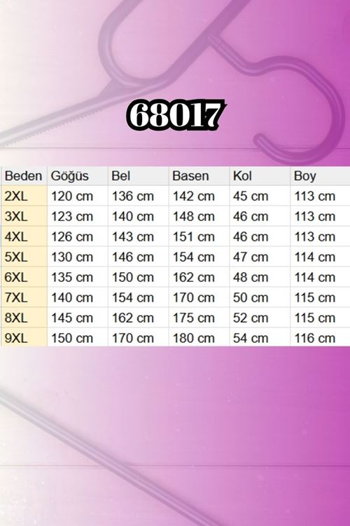 68017 Büyük Beden Hakim Yakalı Kolları Lastikli Tunik - Siyah